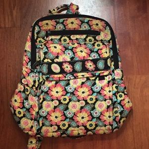 Mini Floral printed back pack